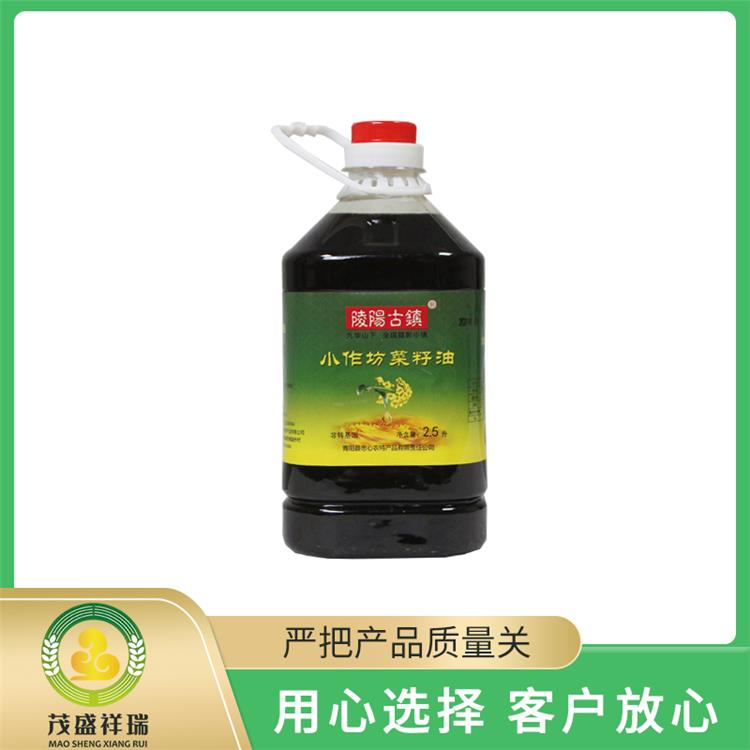 陵阳古镇小作坊菜籽油2.5升
